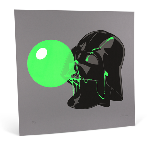 Darthpopstar Green Glow print