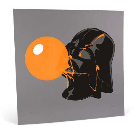 Darthpopstar Orange Glow print