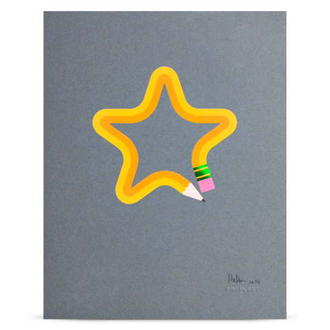 Pencil Me In “★” print